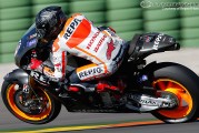 Márquez dominó en el cierre de los test en Valencia