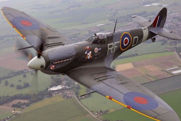 El Spitfire, el emblema de la RAF