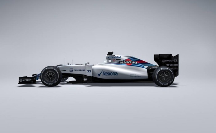 El nuevo Williams FW37 de 2015 sale a la luz