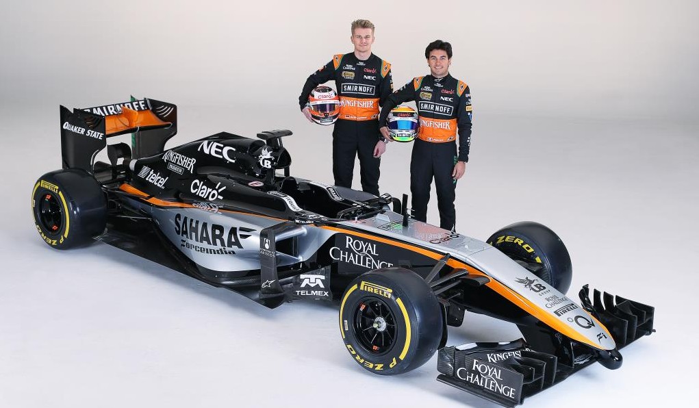 Force India presentó en México el prototipo 2015