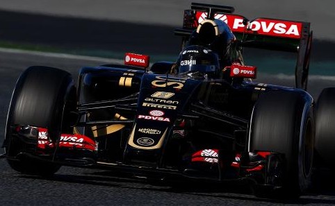 F1 Test Día 4: Romain Grosjean termina como líder en un accidentado día