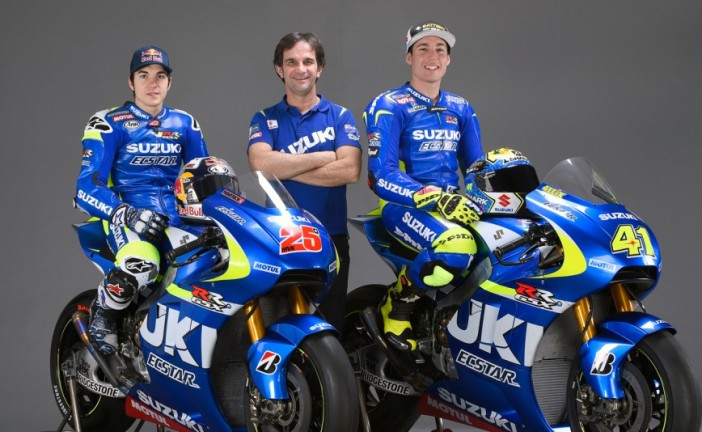 El equipo Suzuki MotoGP se presenta como Suzuki Ecstar