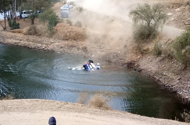 WRC: Tanak y Molder escapan ilesos de un tremendo accidente en Mexico