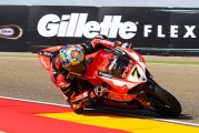 Superbikes: Chaz Davies lidera el primer libre en MotorLand, Mercado quedó 12do.