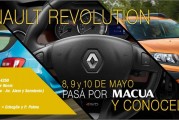 Renault Revolution: 8, 9 y 10 de Mayo Pasá por MACUA y conocelos