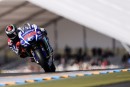 Moto GP: Lorenzo golpeó en Le Mans