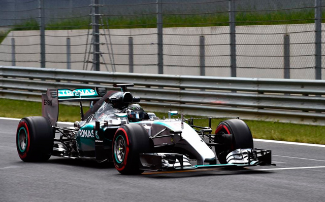 Fórmula 1: Rosberg cerró con el mejor tiempo en las prácticas de Austria
