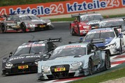 DTM: Mattias Ekström consigue en Austria una pole pasada por agua