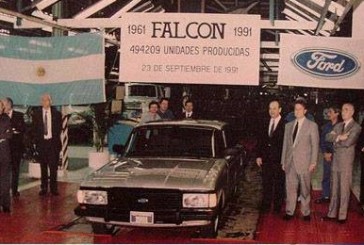 Un 23 Septiembre de 1991 salía de la Planta Ford de Pacheco el último Ford Falcon