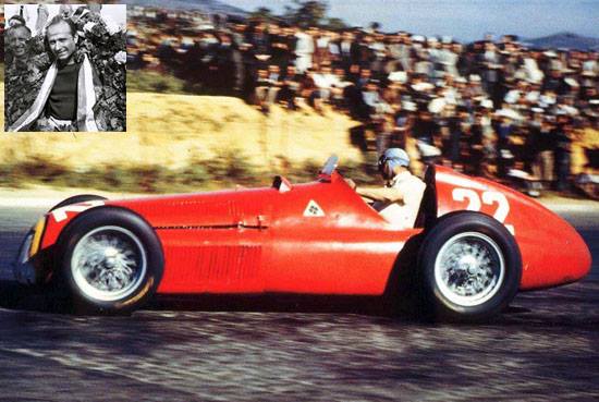 Juan M Fangio se consagraba campeón de Formula 1, por primera vez