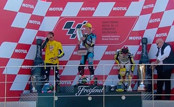 MotoGP: Rabat vence en su despedida de Moto2 y Rins es subcampeón