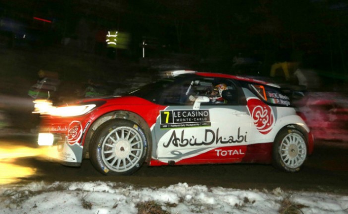 WRC: Meeke al frente del Rally Monte Carlo