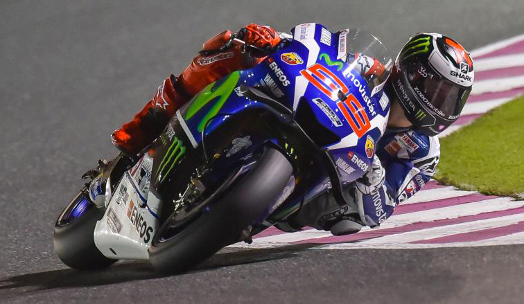 MotoGP: Lorenzo, pole position en el GP de Qatar