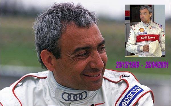 25/04/2001, nos dejaba Michele Alboreto