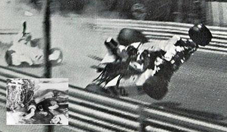 27 de abril de 1975, en el GP de España, la tragedia se hacia presente