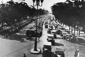 10 de junio de 1945, se cambia el sentido del tránsito en Argentina