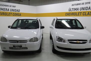 El Chevrolet Classic dijo adiós con un récord: el más producido de la industria argentina
