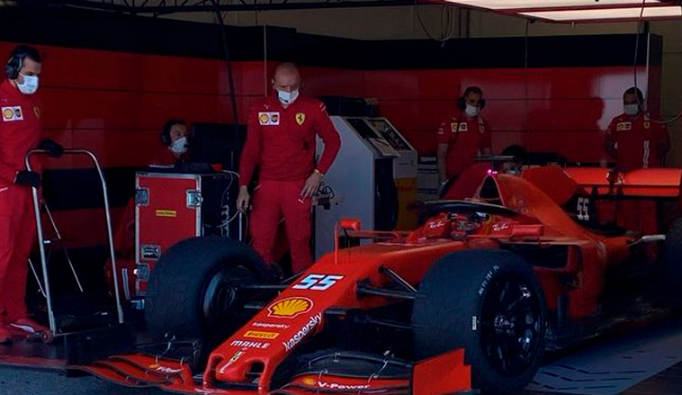 Fórmula 1: Satisfactorio test de Sainz y Pirelli en Paul Ricard