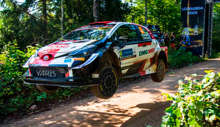 WRC: Rovanperä y Toyota siguen al frente en Estonia