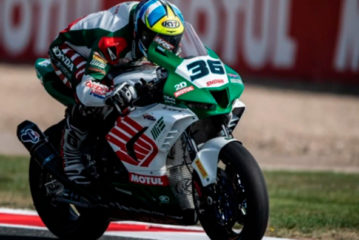 Super Bike: «Tati» Mercado se metió entre los 10 mejores