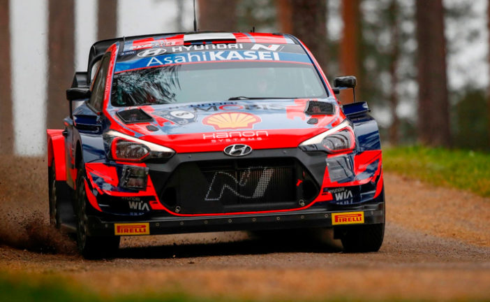 WRC: Tänak gana el Shakedown y domina en Finlandia