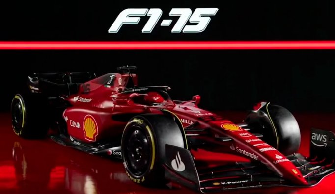 Fórmula 1: Apareció el impresionante Ferrari F1-75 de Sainz y Leclerc