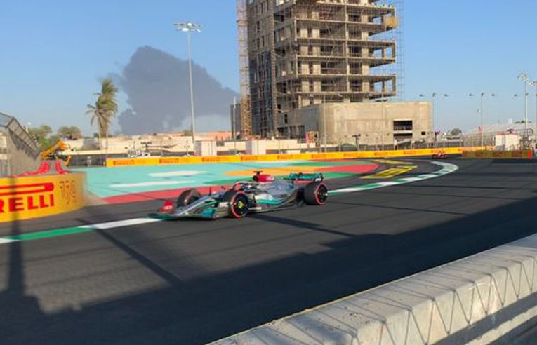 Fórmula 1: ¿Peligra el GP de Arabia Saudí? Un atentado en Jeddah lo pone en duda