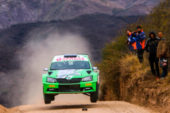 Rally Argentino: Cancio combatió el frío, poniendose «el poncho»