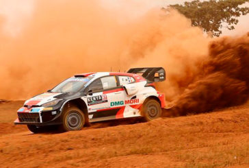 WRC: Ogier manda en Kenia y susto para Rovanperä