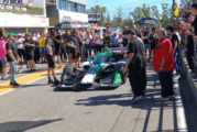Indy Car: Jornada histórica para el automovilismo argentino, Canapino aceleró en Buenos Aires
