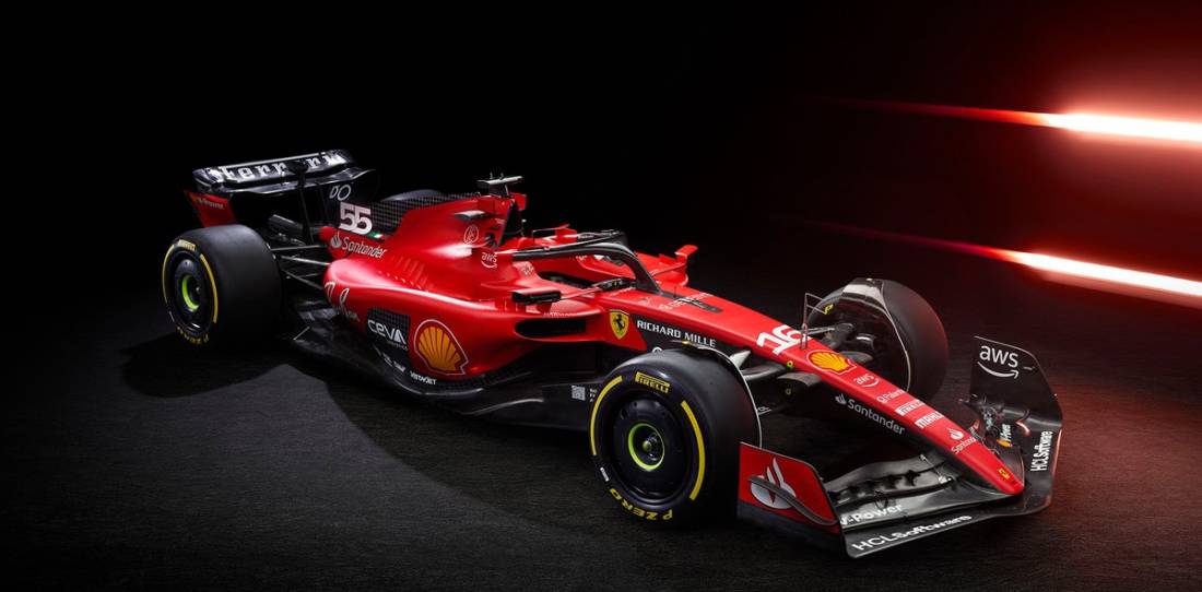 Fórmula 1: Ferrari presentó el SF-23