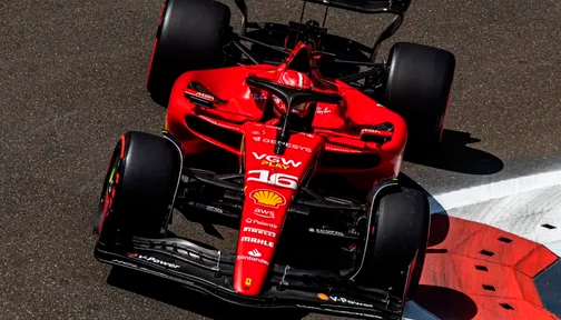 Fórmula 1: Leclerc clava otra vez el mejor tiempo en un Sprint Shootout