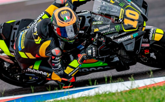MotoGP: Luca Marini lideró el primer entrenamiento en Austin
