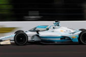 Indy Car: Canapino clasificó y se metió dentro de los 33 pilotos que competirán en las 500 millas