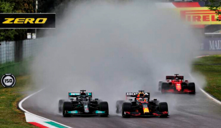 Fórmula 1: Debido a las fuertes lluvias se suspende el GP de Emilia-Romaña