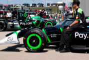 Indy Car: Canapino terminó con el entrenamiento y se prepara para la fecha doble