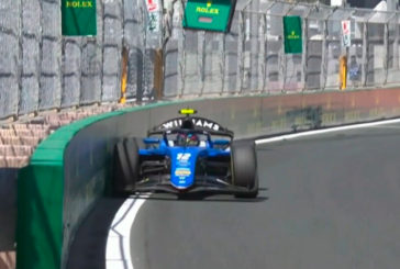 Fórmula 2: Colapinto tiene un roce con el muro en la clasificación
