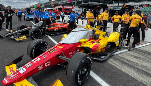 Indy Car: Un brutal Alex Palou fue el más rápido del sábado en Indianapolis
