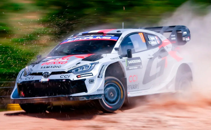 WRC: Sébastien Ogier lidera el Rally de Cerdeña tras un choque de Neuville