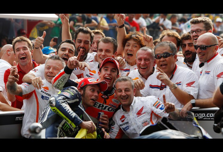 Márquez ganó en Malasia e igualó el record de Mick Doohan