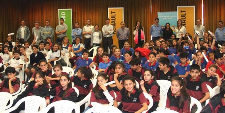 La Fundación Renault entregó los premios de la 6ta. Edición de su programa Educación Ambiental para Todos