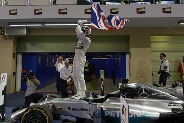 Hamilton es bicampeón del mundo de Fórmula 1