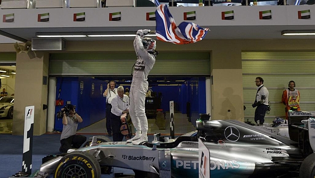 Hamilton es bicampeón del mundo de Fórmula 1