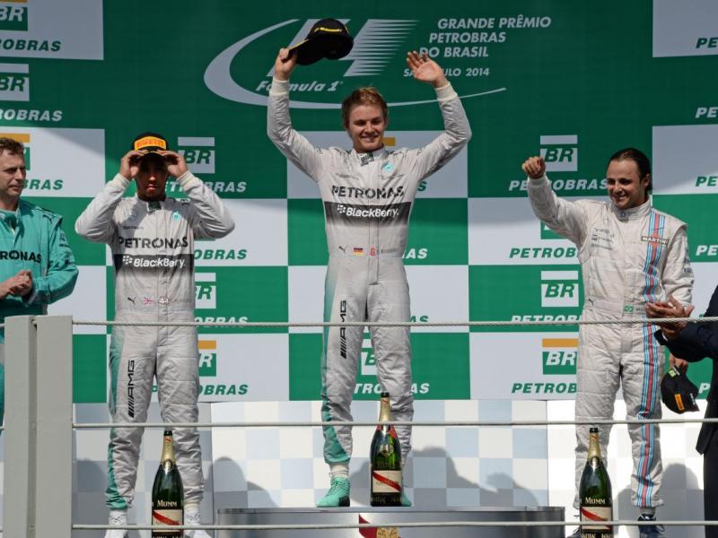 Nico Rosberg y Mercedes Benz Grand Prix dueños del fin de semana en Brasil