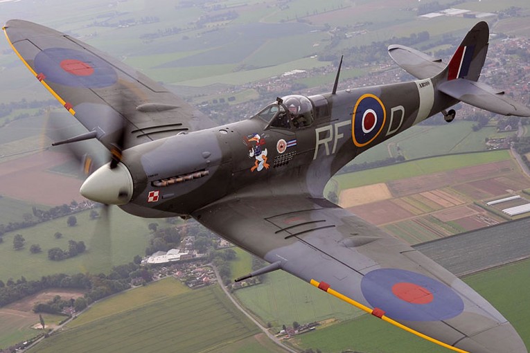 El Spitfire, el emblema de la RAF