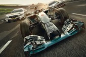 Mercedes festejó en Stuttgart
