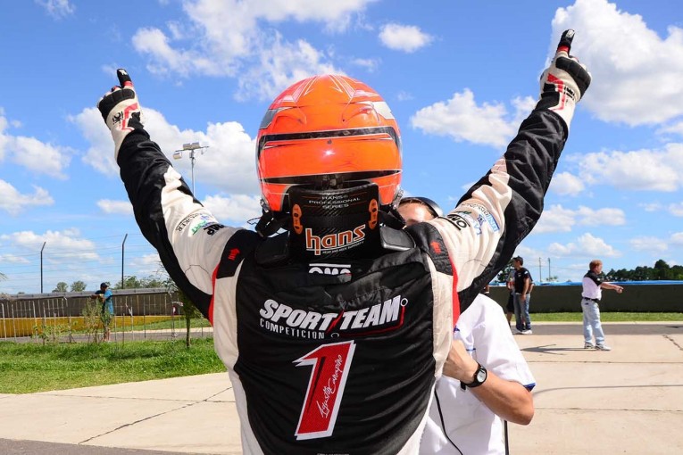 Canapino Campeón 2014 del Top Race V6