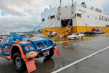 Llegaron a Campana los vehículos que correrán el Dakar 2015