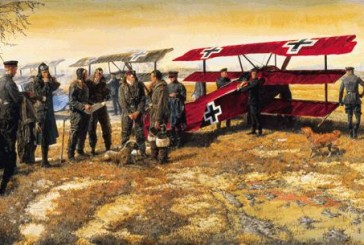 El Fokker DR1 del temible Barón Rojo