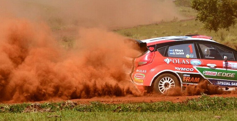 Rally Argentino: Villagra marca el rumbo en la prueba clasificatoria en Misiones